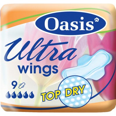 Oasis Ultra singel Top Dry 9 ks – Zboží Mobilmania