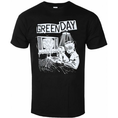 Rock off tričko metal Green Day TV Wasteland černá – Zboží Mobilmania