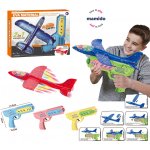 Mamido Mamido Pistole s letadlem 2v1, EVA pěna, svítící efekty MT1314 – Zboží Mobilmania