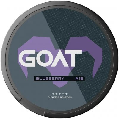 Goat nikotinové sáčky blueberry 16,4 mg 20 sáčků – Sleviste.cz