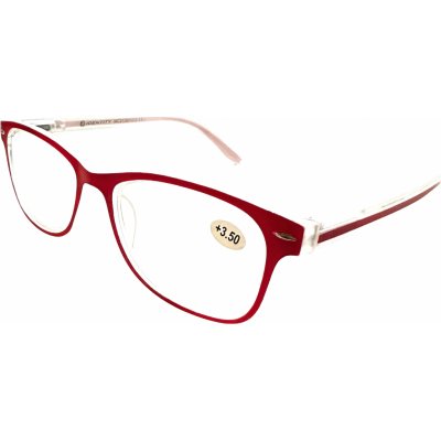 Berkeley Čtecí dioptrické brýle plast červené MC2136 – Zboží Mobilmania