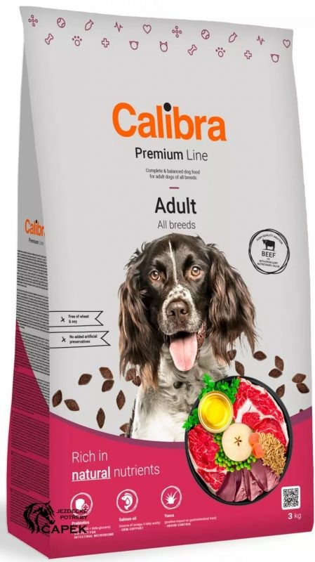 Calibra Premium Line Adult Beef 14 kg