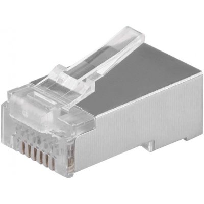 EMOS Konektor RJ45 pro FTP kabel (drát) CAT5E 1821100100 – Zboží Mobilmania