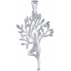 SILVEGO Stříbrný přívěsek strom života Yoga JJJ1854P