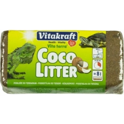 Vitakraft kokosové vlákno kostka 600 g – Zboží Mobilmania