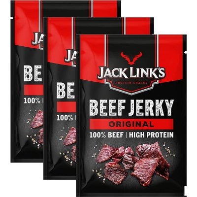 Jack Links Beef jerky original 3 x 60 g – Zboží Dáma