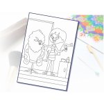 Radost v písku Šablona na pískování kadeřnice A3 297 x 420 mm – Hledejceny.cz