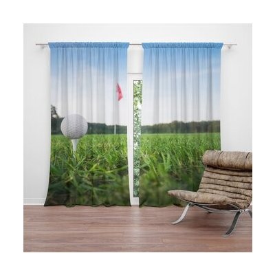 Sablio Závěs Golf: 2ks 140x250cm – Hledejceny.cz