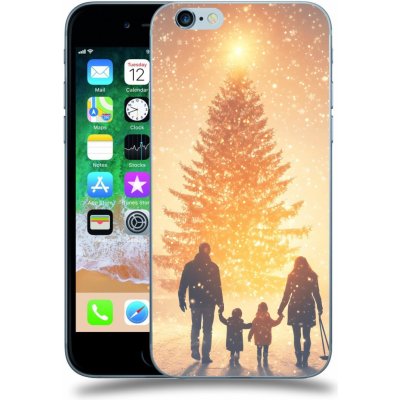 Acover Kryt na mobil Apple iPhone 6/6S - Family at the Christmas tree – Hledejceny.cz