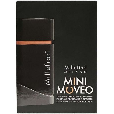 Millefiori Milano Mini Moveo Portable Fragrance Diffuser Přenosný ultrazvukový difuzér s USB a LED podsvícením