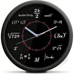 Matematické hodiny černé – Zbozi.Blesk.cz