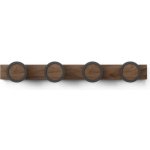 Umbra Hub Rail 4 háčky Black Walnut – Zboží Dáma