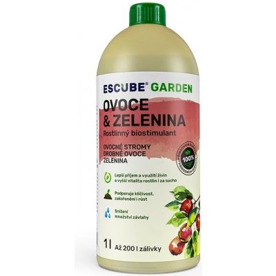 Escube Garden přírodní biostimulant a hydroabsorbent ovoce a zelenina 1000 ml