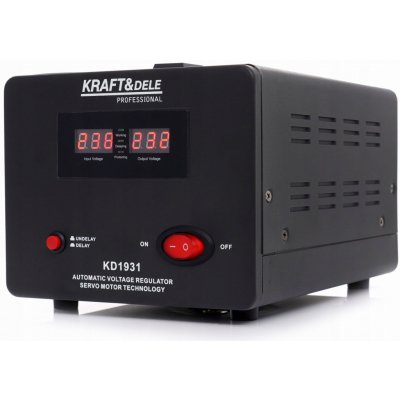 Stabilizátor napětí, AVR, 1000VA, 230V, Kraft & Dele | KD1931 – Sleviste.cz