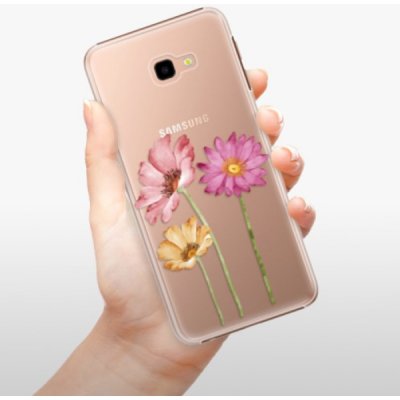 Pouzdro iSaprio - Three Flowers - Samsung Galaxy J4+