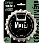 Nekupto Otvírák na pivo, podtácek se jménem Matěj V.I.P. – Hledejceny.cz