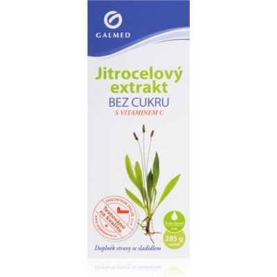 Galmed Sirup Jitrocelový s vit. C bez cukru 300 g – Zbozi.Blesk.cz