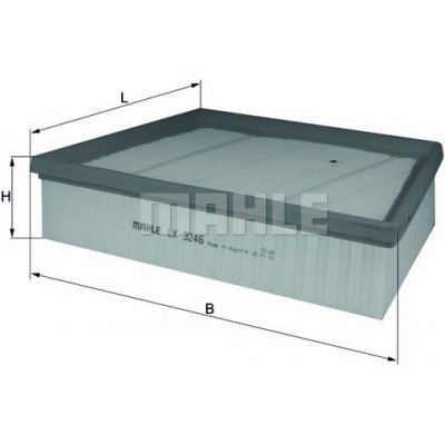 MAHLE ORIGINAL Vzduchový filtr LX3246 – Hledejceny.cz