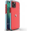 Pouzdro a kryt na mobilní telefon Apple Hurtel Gelové Spring Case s barevným rámečkem pro iPhone 13 Pro světle modré 5907769334894