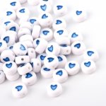 Akrylové lentilky - srdíčka - různé barvy - 7 x 7 x 3,5 mm - 10 ks Barva: Fialová – Zboží Dáma Akrylové lentilky - srdíčka - různé barvy - 7 x 7 x 3,5 mm - 10 ks Barva: Fialová – Zboží Dáma