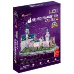 CubicFun 3D puzzle svítící Zámek Neuschwanstein 128 ks – Zboží Mobilmania