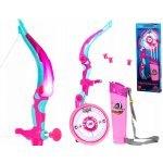 Kik KX6175 hrací set luk s šípy a terčem růžový – Hledejceny.cz