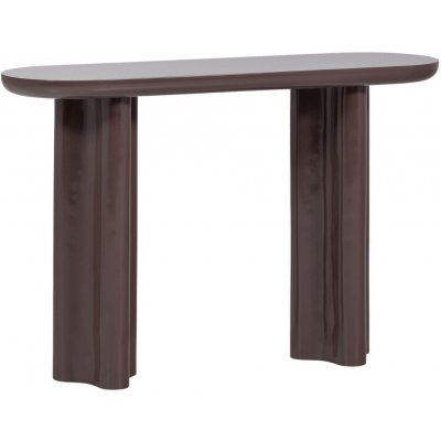 Woood lakovaný toaletní stolek Evara 120 x 35 cm hnědý – Hledejceny.cz