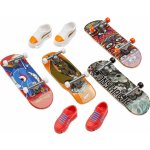 Mattel Hot Wheels Skate Tony Hawk Fingerboard a Removable Skate Shoes Multipack – Zboží Dáma