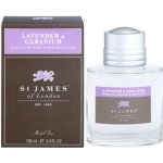 St James of London Lavender & Geranium gel po holení 100 ml – Zboží Dáma