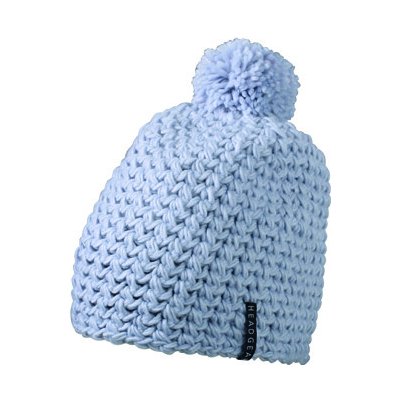UNICOLOURED CROECHETED CAP WITH POMPON MB7939 s kulich em stříbrná – Hledejceny.cz