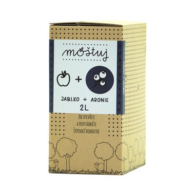 Moštuj Mošt Jablko a Arónie 2L – Hledejceny.cz