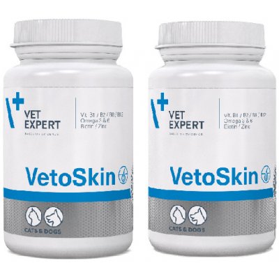 VetExpert VetoSkin pro srst a kůži 90 kapslí x 2