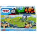 Fisher-Price Vláčkový set s tahací kovovou mašinkou – Zboží Dáma