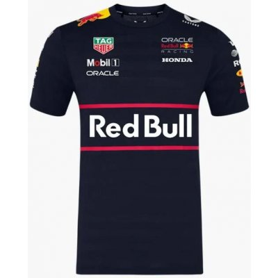 Produkty Castore týmové tričko Oracle Red Bull Racing logy sponzorů – Zboží Dáma