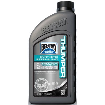 Bel-Ray Thumper Racing Synthetic Ester Blend 4T 15W-50 1 l – Zboží Mobilmania