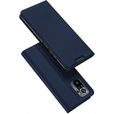 Pouzdro Dux Ducis skin Xiaomi Redmi Note 10 Pro modré