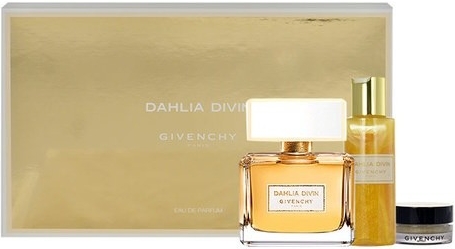 Givenchy Dahlia Divin EDP 75 ml + tělový gel 100 ml + Ombre Couture oční stíny 12 4 g dárková sada