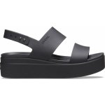 Dámské boty Crocs BROOKLYN LOW WEDGE černá – Zboží Dáma