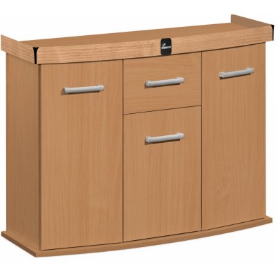 Diversa stolek Solid 100 x 40 x 75 cm vypouklý, ořech – Zboží Dáma