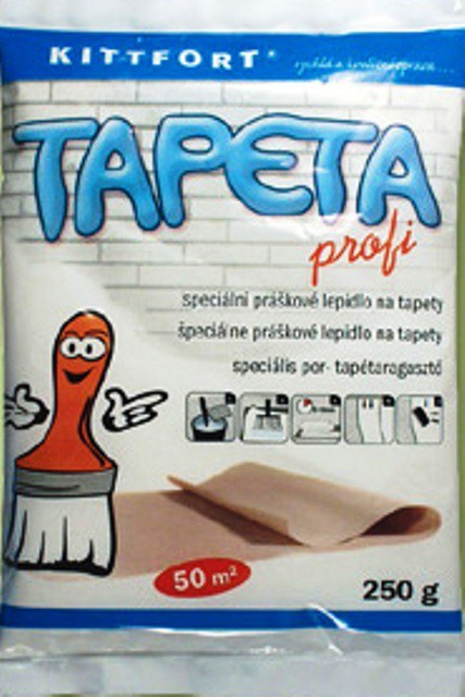KITTFORT Tapeta práškové lepidlo na tapety 250g