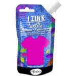 Izink textilní barva fuchsia 80 ml – Zboží Mobilmania