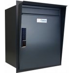 Parcel box (schránka na balíky) DOLS MINI I - pro zazdění s vhozem - RAL 7016 MAT. - ANTRACIT – Zboží Mobilmania