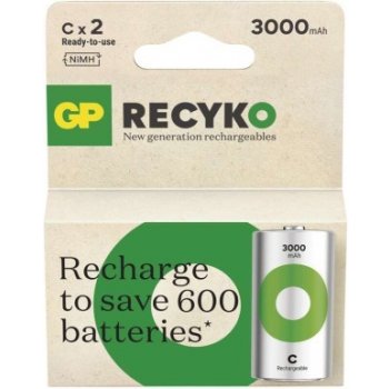 GP ReCyko C 3000mAh 2ks 1032322301