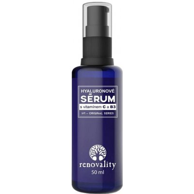 Renovality Hyaluronové sérum s vitamínem C a B3 30 ml – Hledejceny.cz