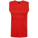 Sam 73 Edgar pánské tílko červené – Zboží Dáma