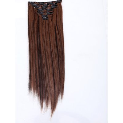 Clip in příčesek - hnědý 4H30 – Zboží Dáma