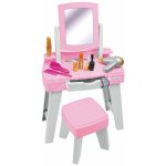 Écoiffier Kosmetický stolek se židličkou My Very First Beauty Table s vysoušečem vlasů a 11 doplňků od 18 měsíců