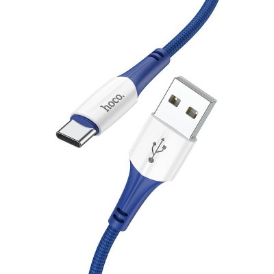 Hoco X70 USB to Type C 3A Ferry, 1m, modrý