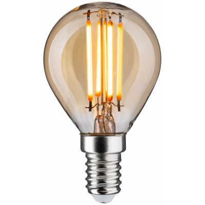 Paulmann P 29190 1879 Filament 230V 3-krokové-stmívatelné LED kapka E14 3 Step Dim 4,9W 1800K stmívatelné zlatá – Hledejceny.cz