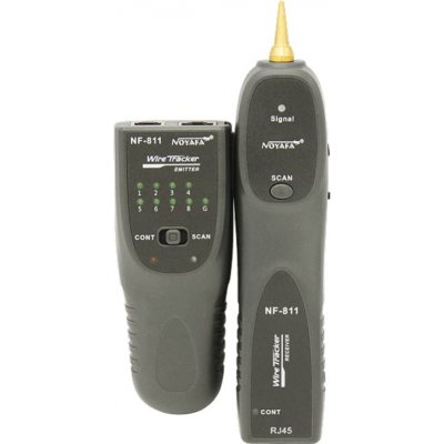 W-star Tester kabelů UTP WSNF811 pro RJ45, RJ11, sonda, detektor kabelů – Zbozi.Blesk.cz